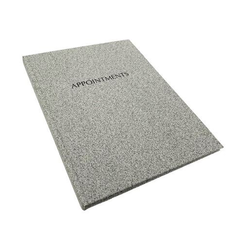 Appointment Book 6 column Stone Grey