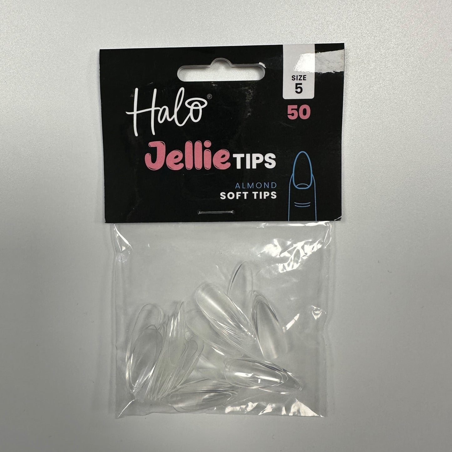 Halo Jelly Nail Tips Almond