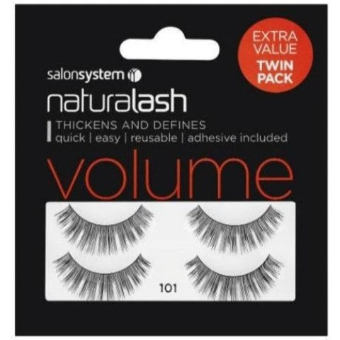 SalonSystem Extra Value Volume 101 Lashes Twin Pack