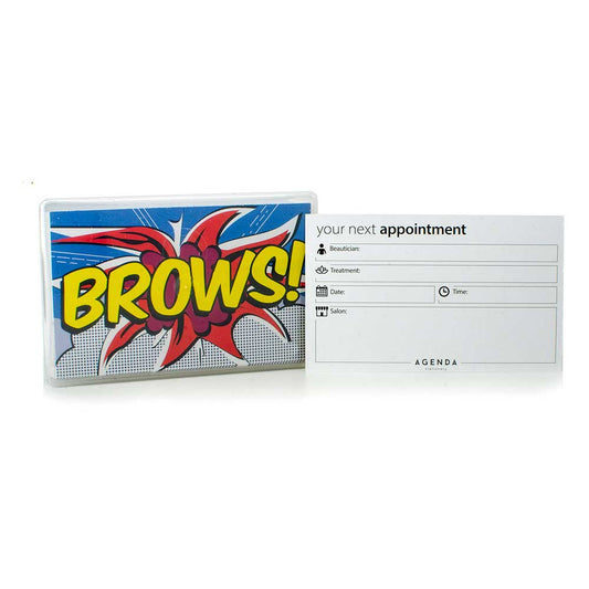 Pop Art Brow Cards