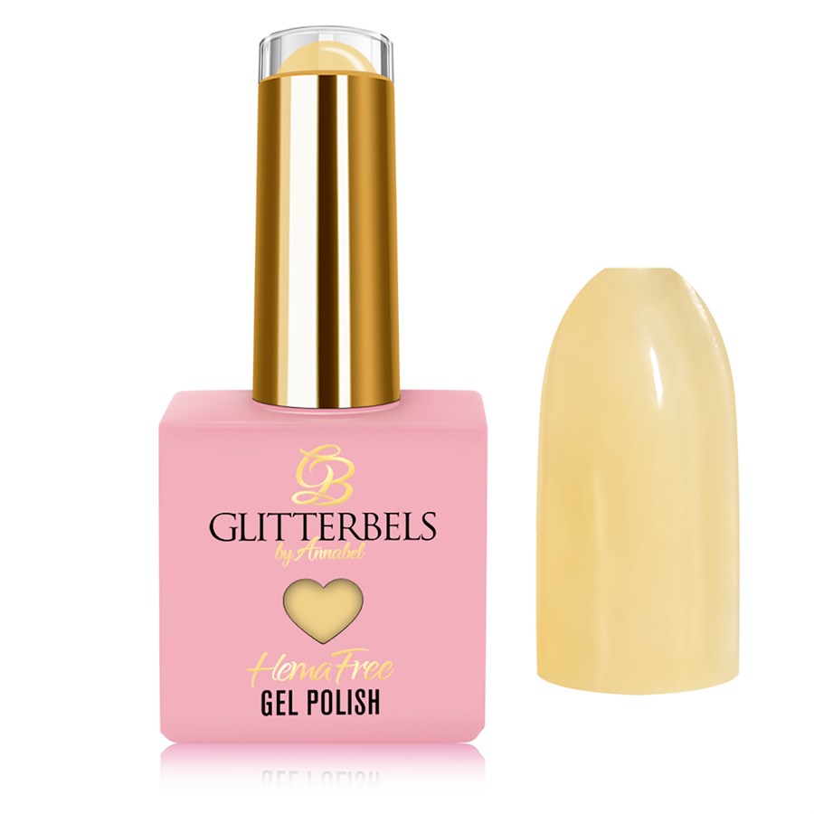 Glitterbels Hema Free Gel Polish - Lemon Syrup