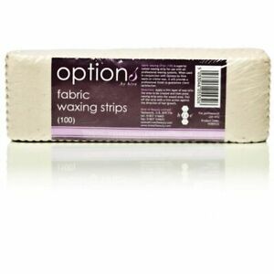 Options Natural Cotton waxing strips