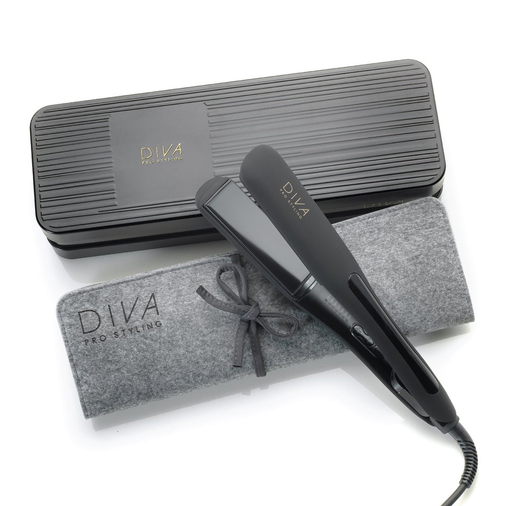 Diva digital wide hair straightener
