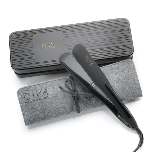 Diva digital wide hair straightener