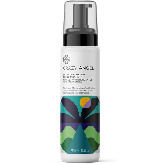 Crazy Angel Self-Tan Mousse Med/Dark 245ml
