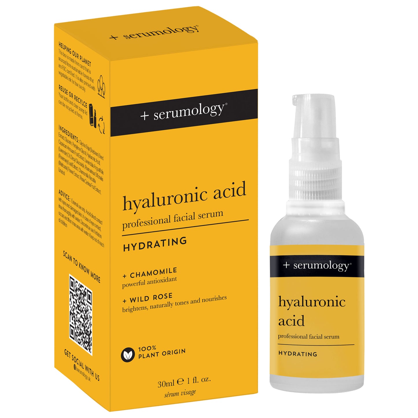 Maskology HYALURONIC ACID Daily Serum Chamomile Soybean