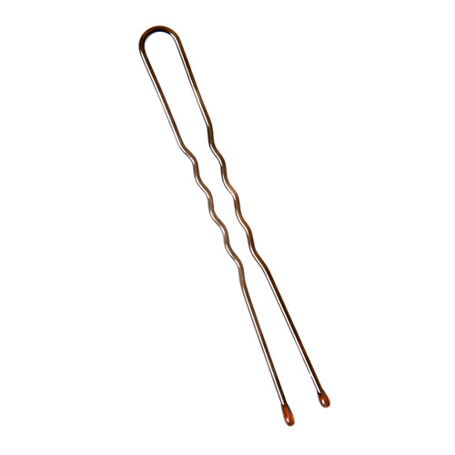 2 inch black fine wavy pins