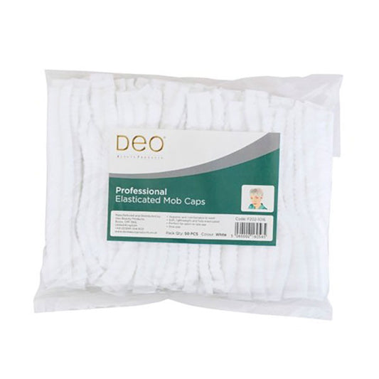 Deo White Mop Caps