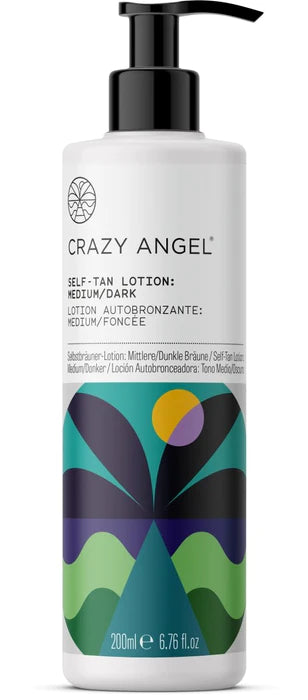 Crazy Angel Self-Tan Lotion Med/Dark 200ml