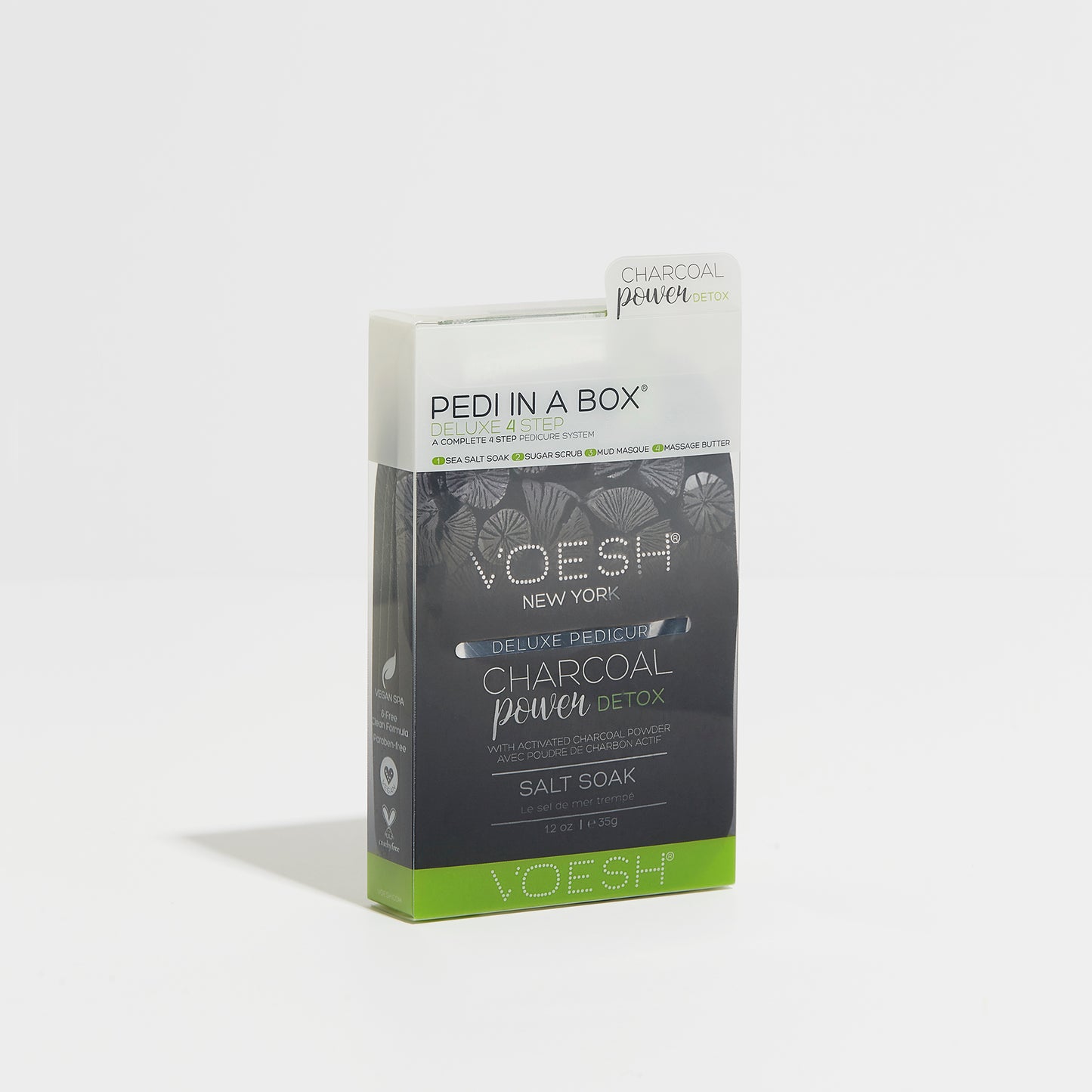 Pedi in a Box (4 Step) Charcoal Power Detox
