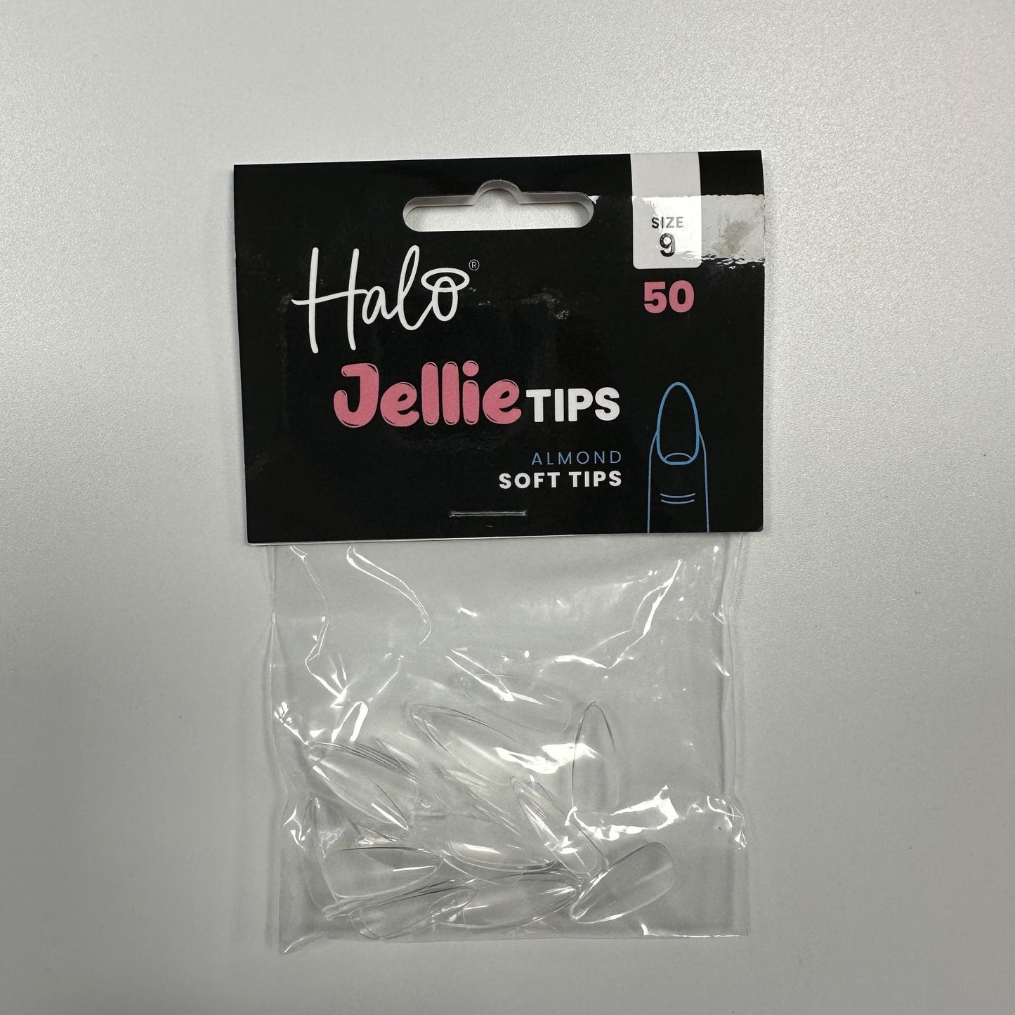 Halo Jelly Nail Tips Almond