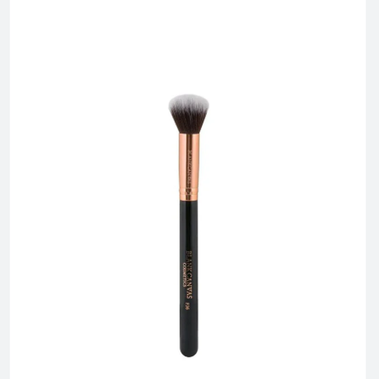F36 Round Cheek Brush Rose Gold Black