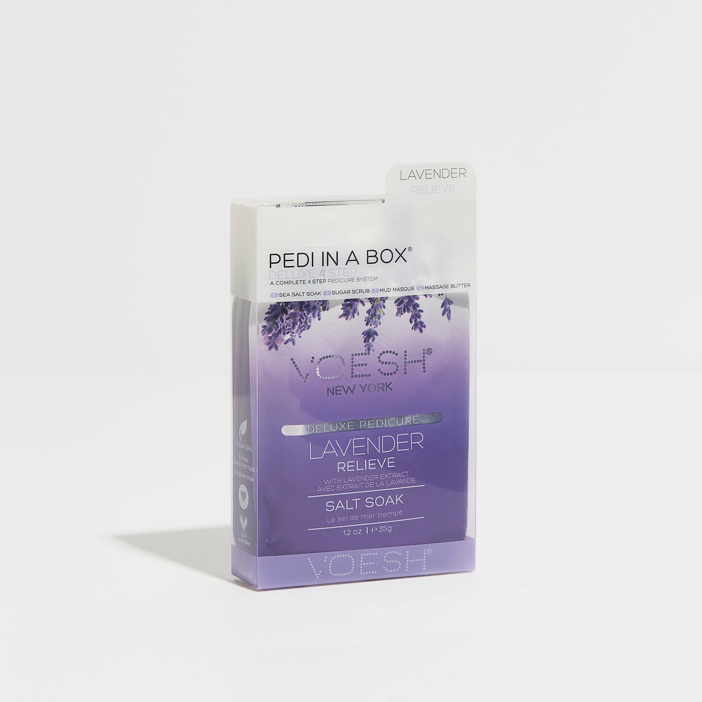 Pedi in a Box (4 Step) Lavender Relieve