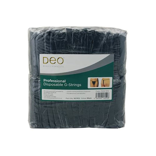 Deo G-string Black 50pk