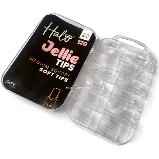Jellie nail tips med square 0-11
