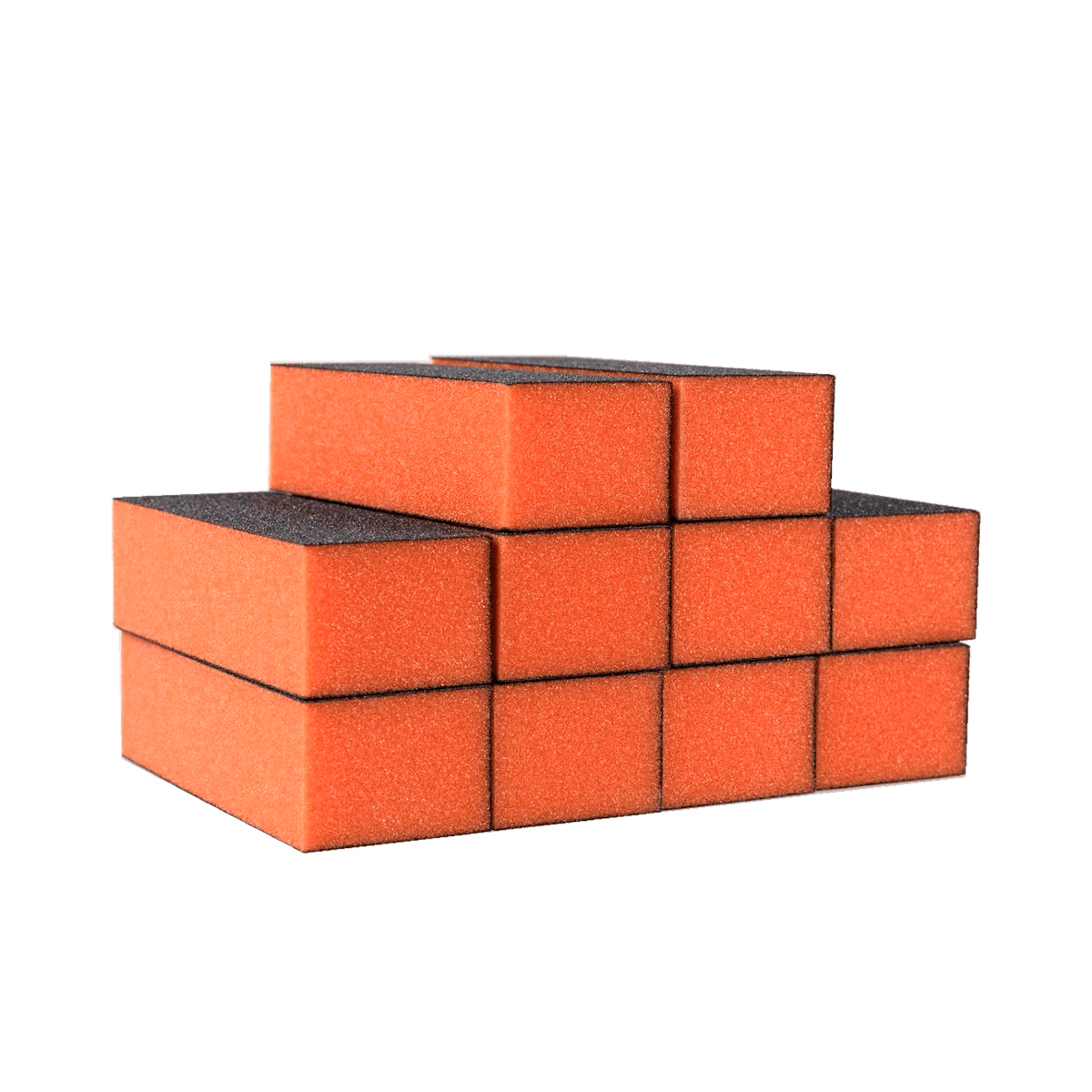 Sanding block Orange 100/180 4 way 10pk (D)