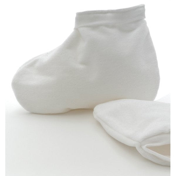 Velour Booties With Lining