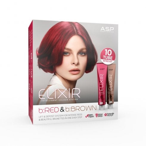ASP Elixir Colour 10 Tube b-RED/ b-Brown Intro Kit