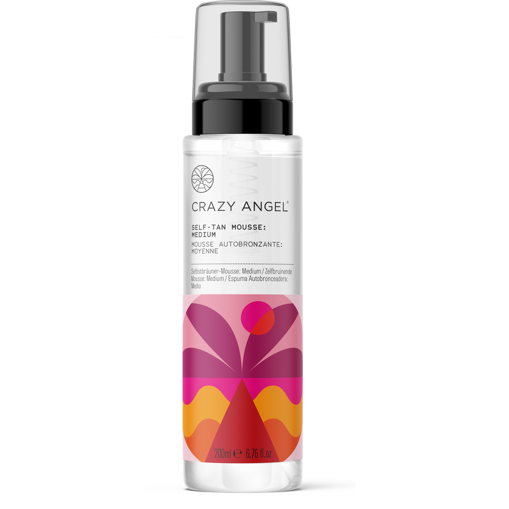 Crazy Angel Self-Tan Mousse Medium 245ml