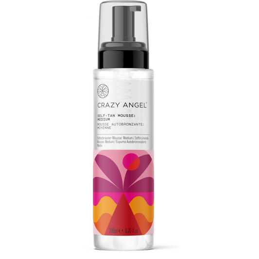 Crazy Angel Self-Tan Mousse Medium 245ml