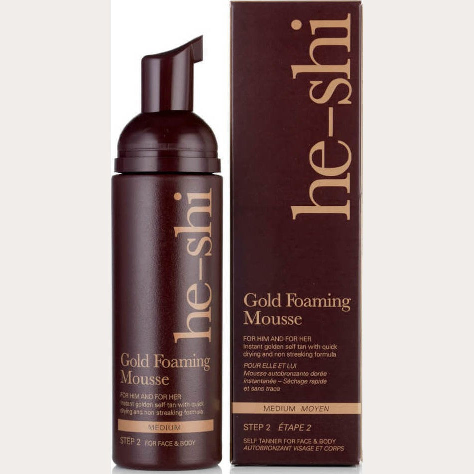 He-shi gold foaming mousse 150ml
