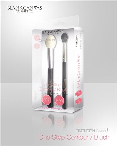 BC One stop contour and blush brush set