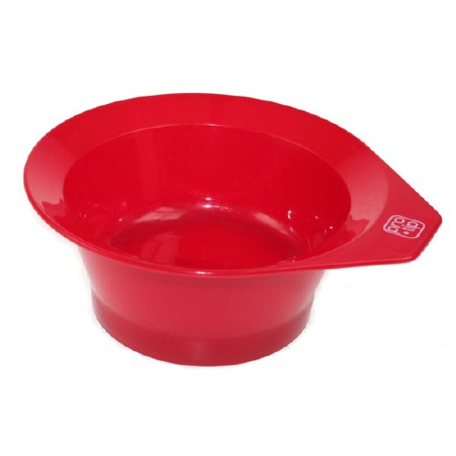 Tint Bowl with Non-slip Rubber Base red (6)