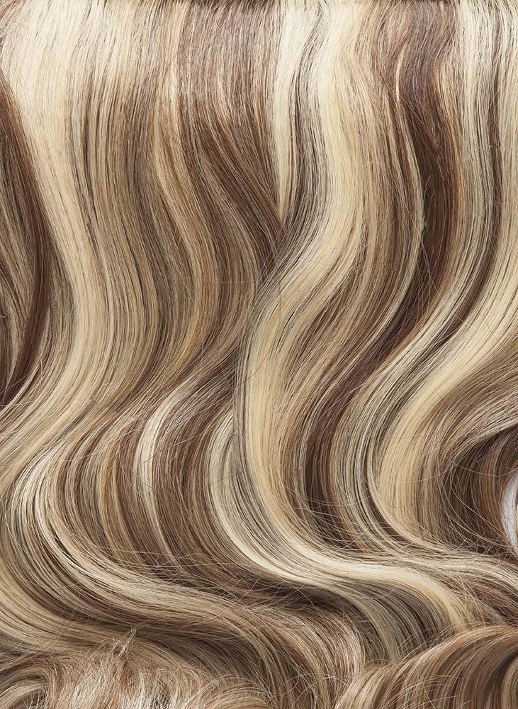 18" One Piece Curly Clip In