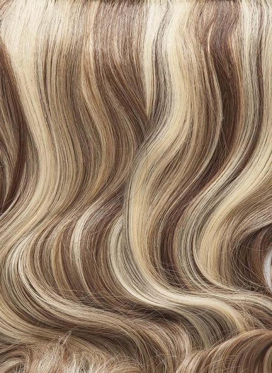 18" One Piece Curly Clip In