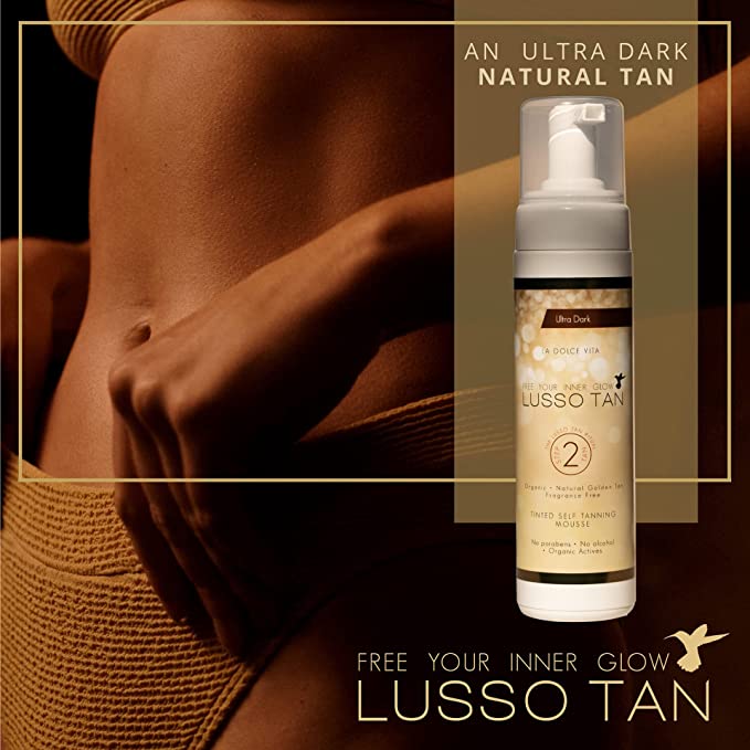 Lusso Tan Mousse - Ultra Dark Tanning Mousse 200ml