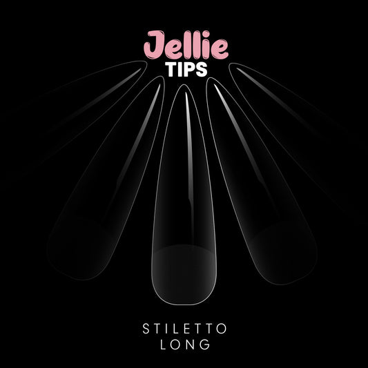 Halo Jellie tips Stiletto Long