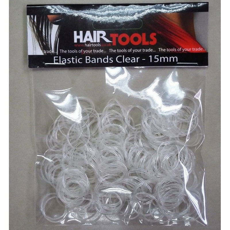 Elastic Bands Clear 15mm