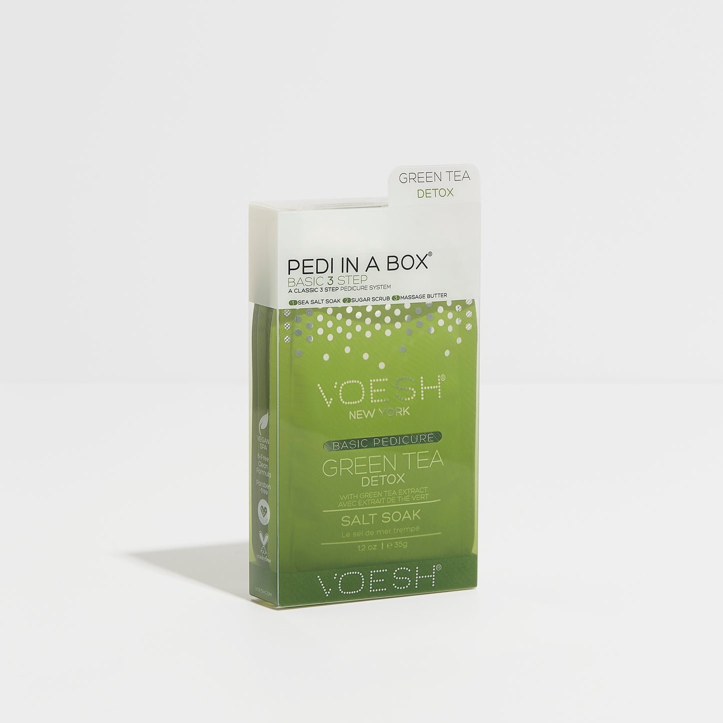 Pedi in a Box (Waterless 3 Step) Green Tea