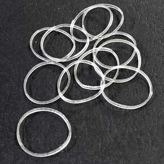 Elastic Bands Clear 15mm
