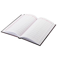 Appointment Book 6 Assistant - Black