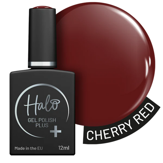 Halo Gel Polish Plus Cherry Red 12ml