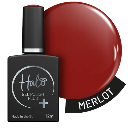 Halo Gel Polish Plus Merlot 12ml
