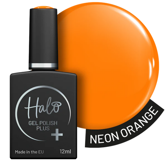 Halo Gel Polish Plus Neon Orange 12ml