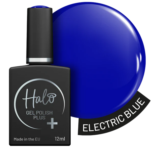 Halo Gel Polish Plus Electric Blue 12ml