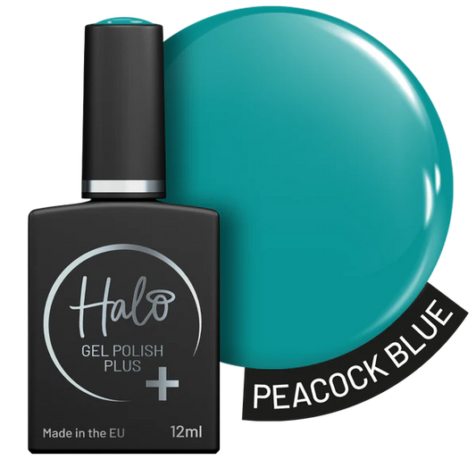 Halo Gel Polish Plus Peacock Blue 12ml