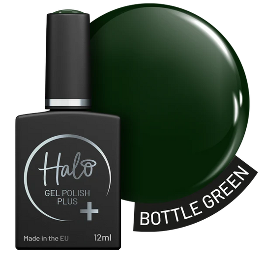 Halo Gel Polish Plus Bottle Green 12ml
