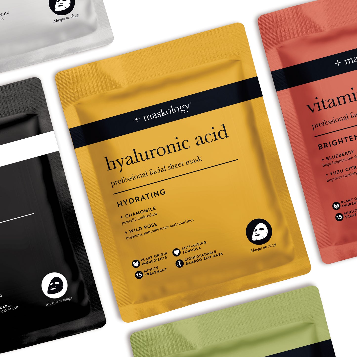 Maskology HYALURONIC ACID Professional Face Sheet Mask