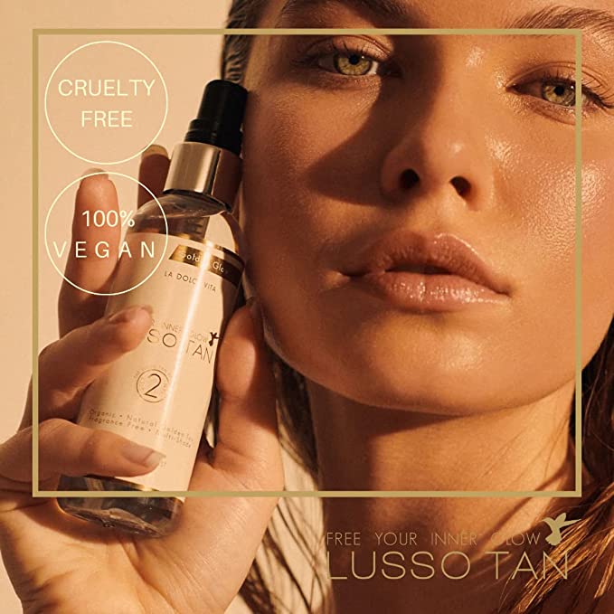 Lusso Tan Golden Glow Hand & Face Mist 100ml