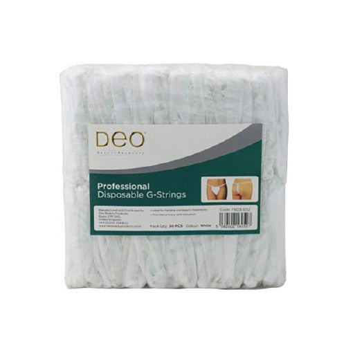 Deo G-string White 50pk