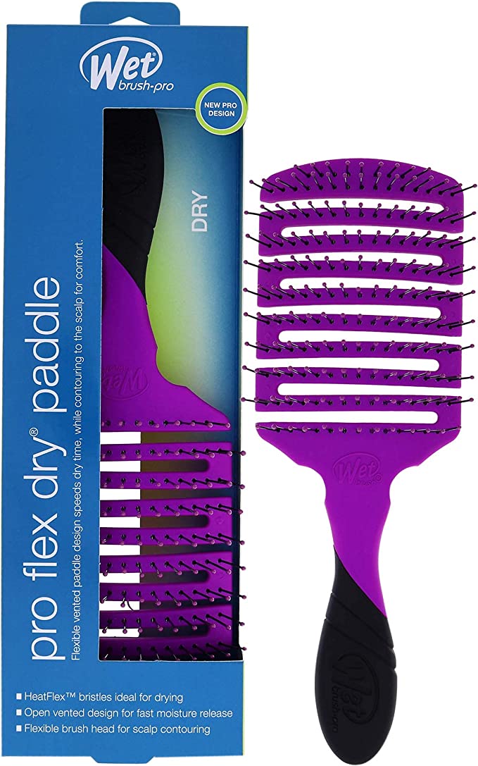 Wetbrush Pro Flex Dry Paddle Purple