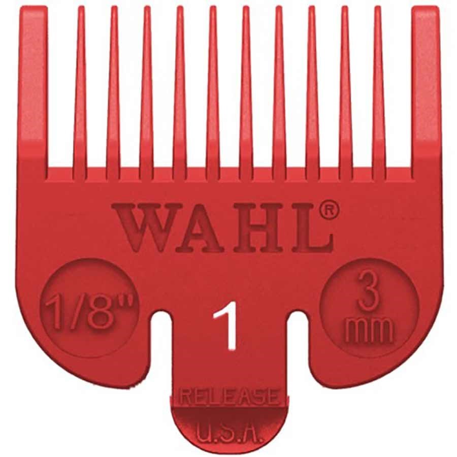 Wahl Comb Attachment #1 Clipper Red