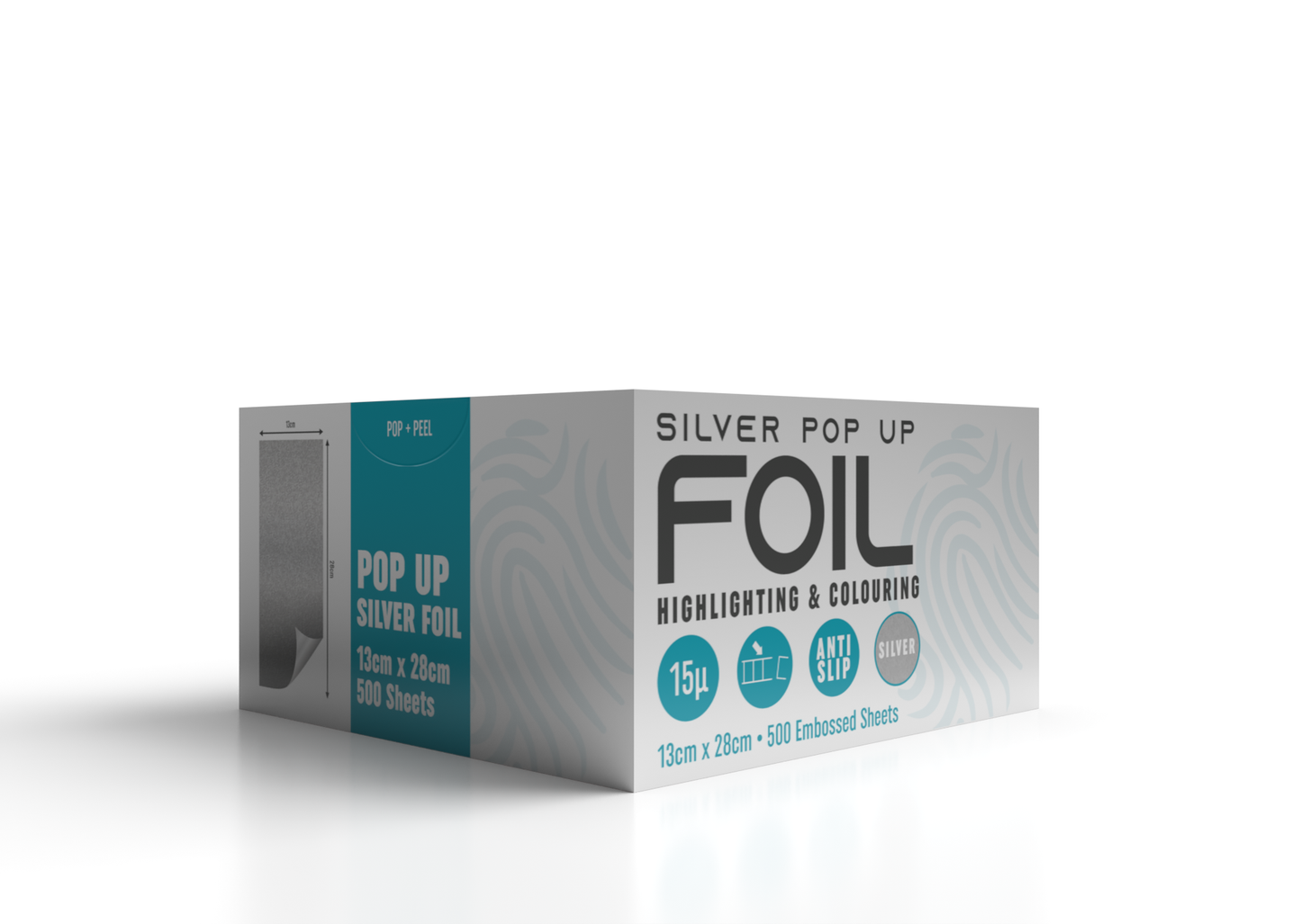 Identity Foil Pop-Ups 13 x 28cm Embossed 500pk