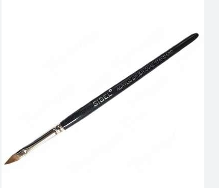 Sibel Acrylic Brush oval standard