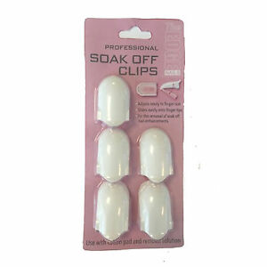 Soak off clips - 5 pack