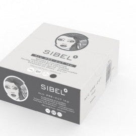 Sibel Alufoil Pre-cut Embossed 14MU Black